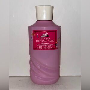Bath & Body Works Milk Bar Birthday Cake Body Wash Shower Gel 10oz New